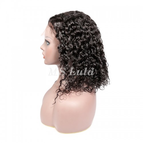  Virgin Human Hair Water Wave BOB T Part Wig | Human Hair Wig | Lace Front